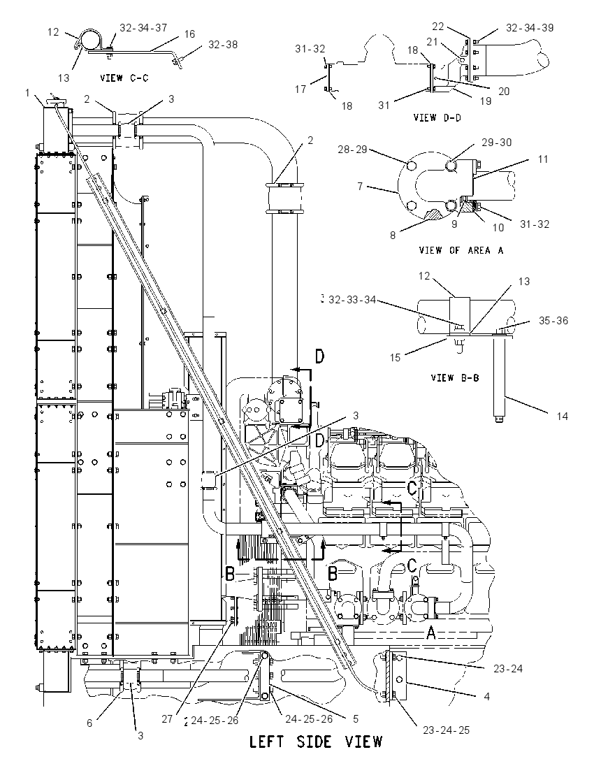 Радиатор 1190778 CAT