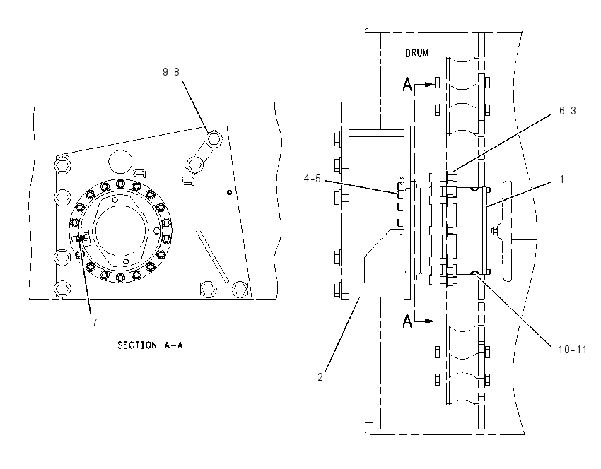 DRIVE GP-DRUM 1957574 CAT