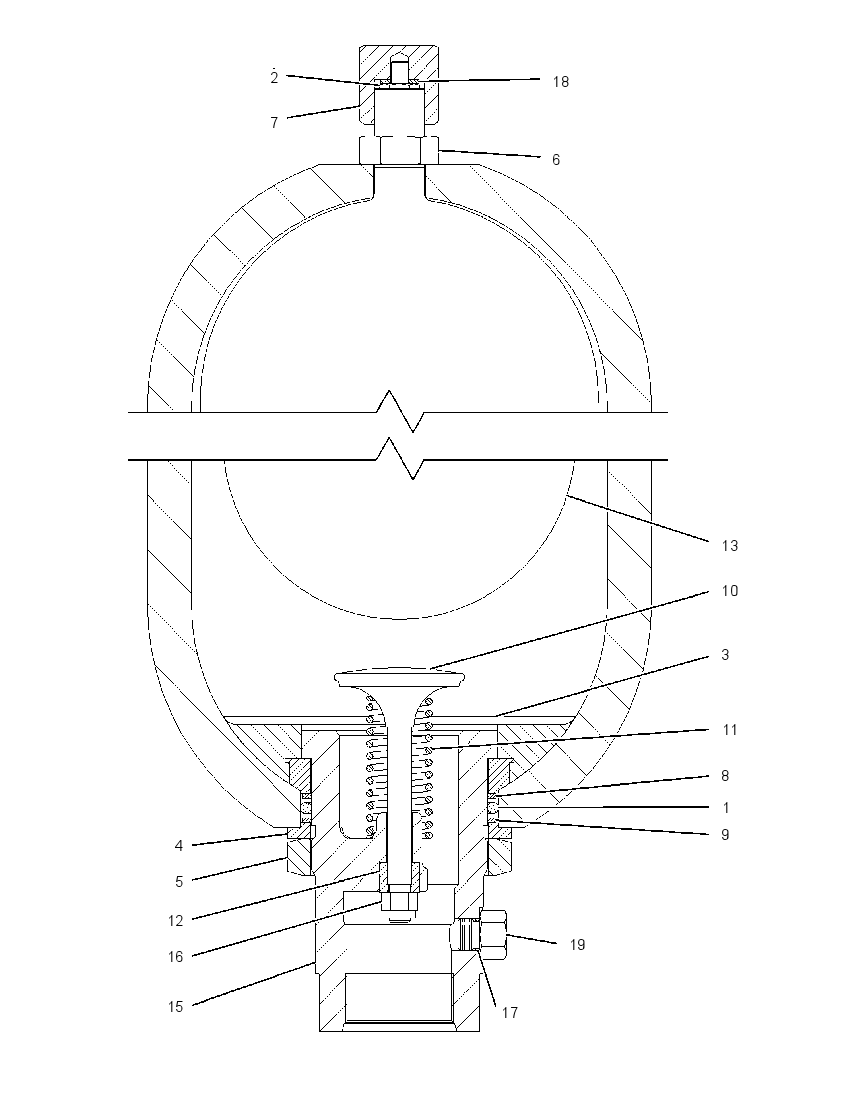 ACCUMULATOR GP-STEERING 2050232 CAT