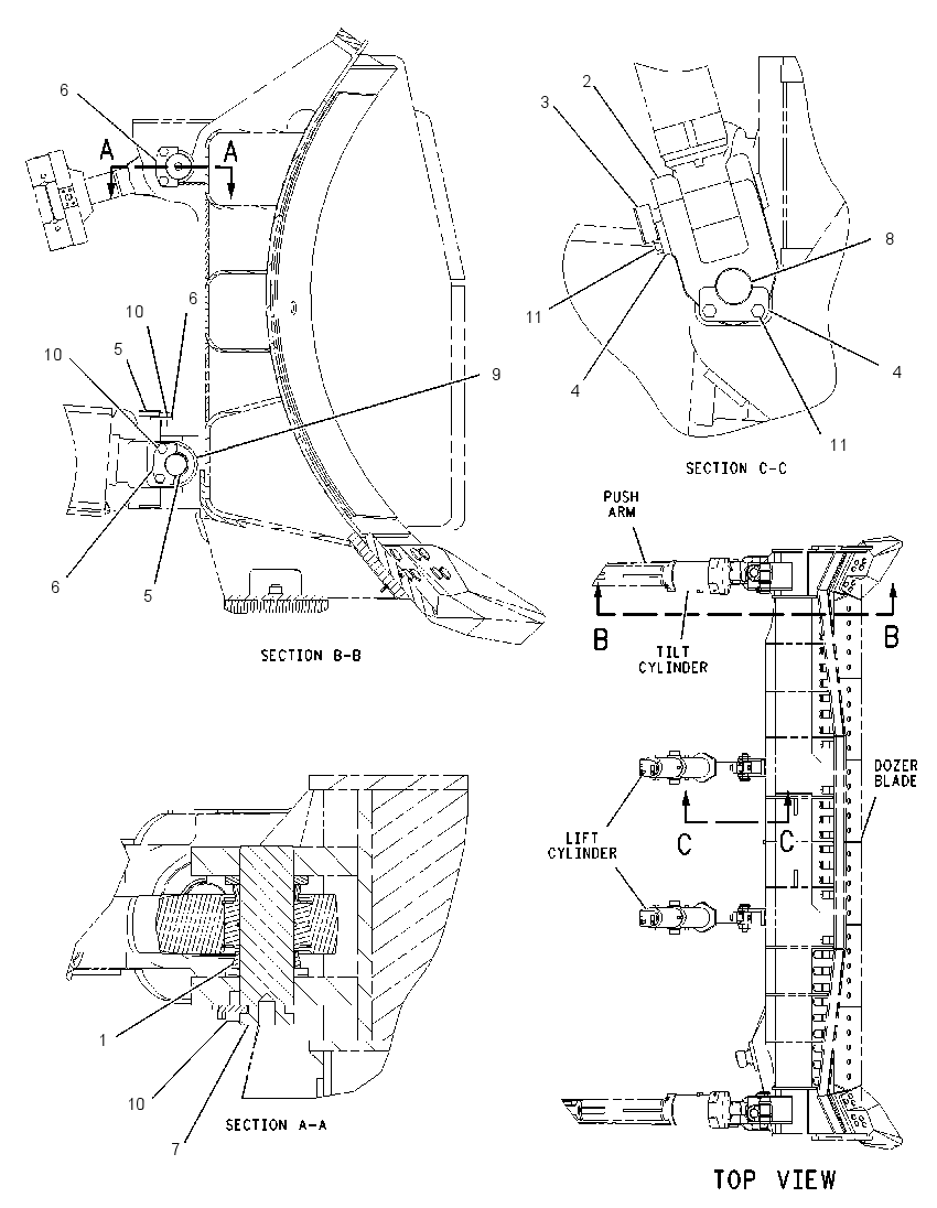 PIN GP-BULLDOZER 2147893 CAT