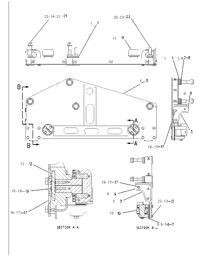 FRAME GP-EJECTOR 1757037 CAT
