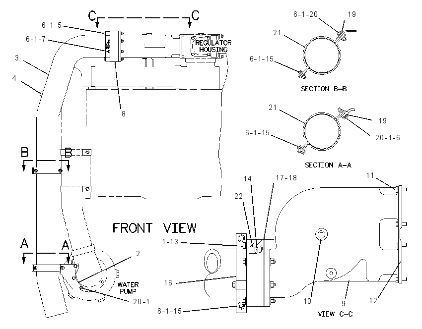 SEPARATOR GP-AIR 4P3076 CAT