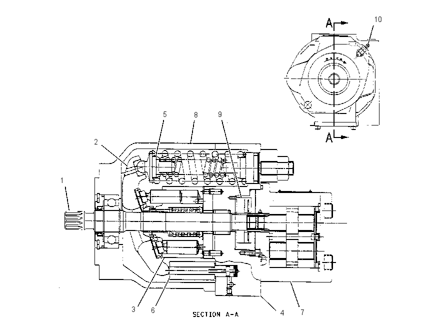 PUMP GP-PISTON & GEAR 1946468 CAT