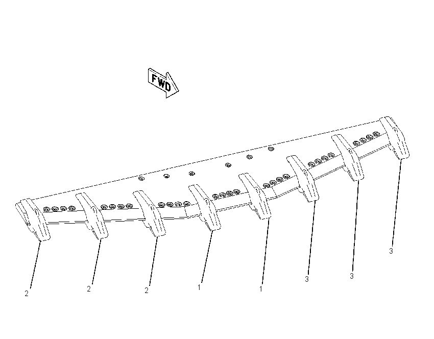 EDGE AS-CUTTING 2183418 CAT