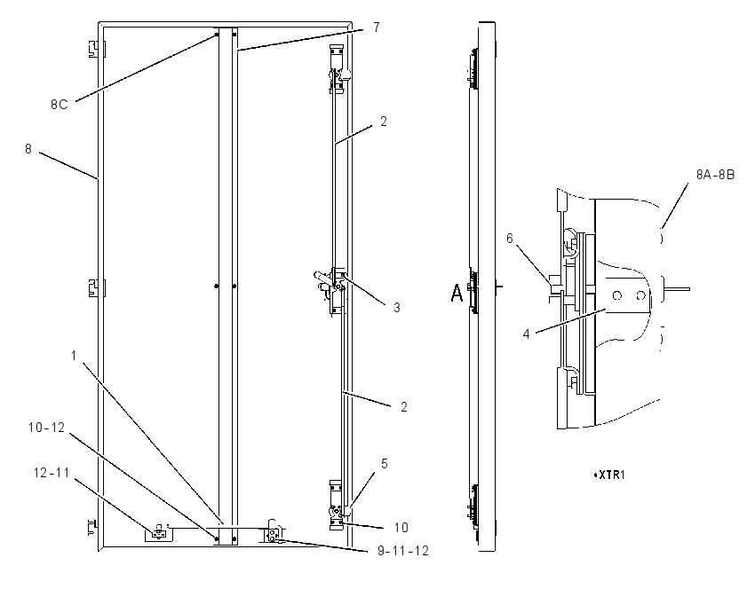 DOOR AS 1548740 CAT