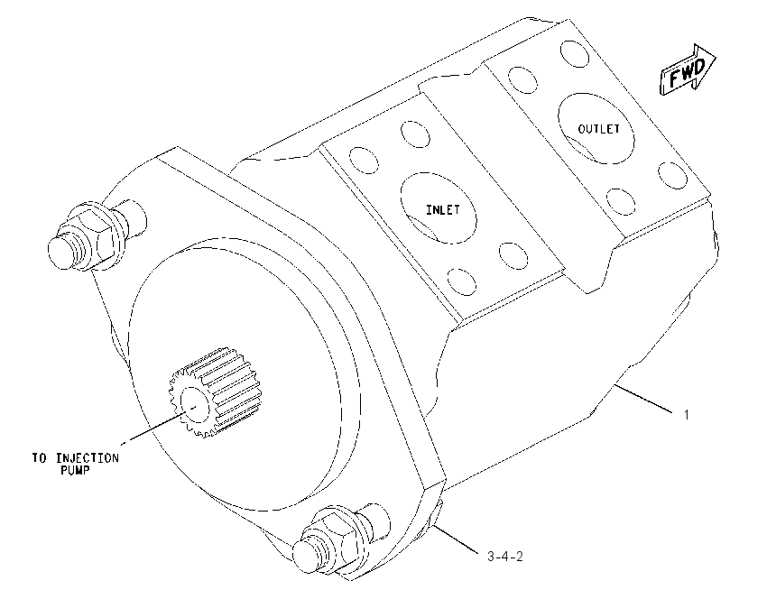 MOUNTING GP-MOTOR 2138969 CAT