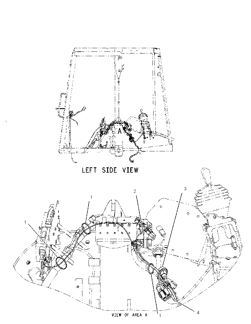 WIRING GP-STABILIZER ALARM 1860307 CAT
