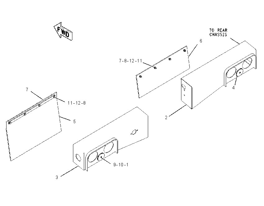 BUMPER GP 1927342 CAT