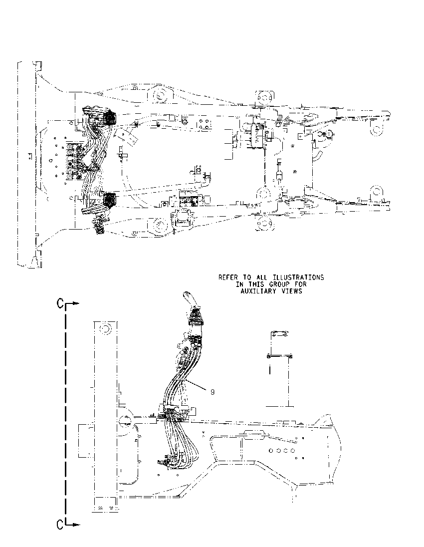 Трубопроводы управляющие 1960031 CAT