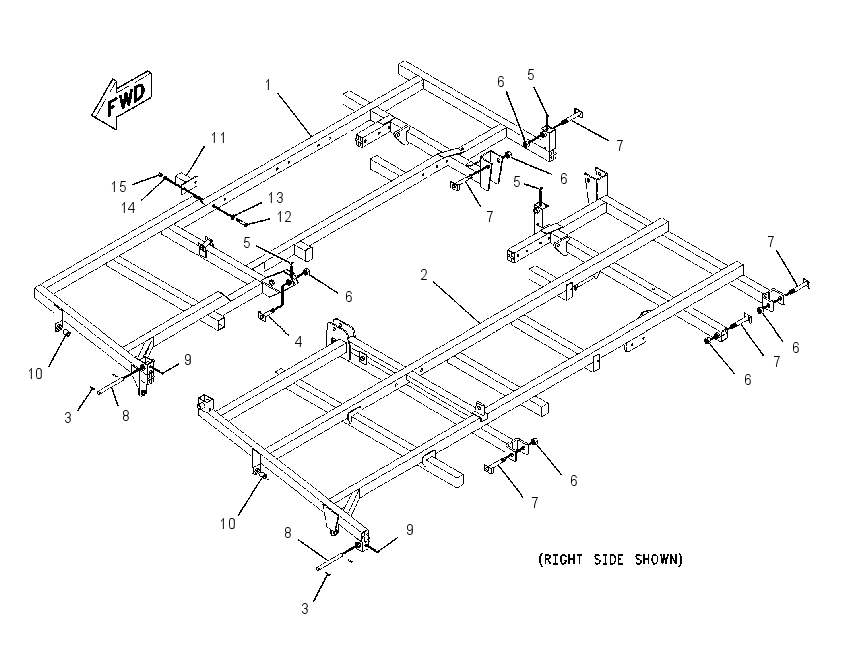 FRAME GP-FOLDING 2167705 CAT