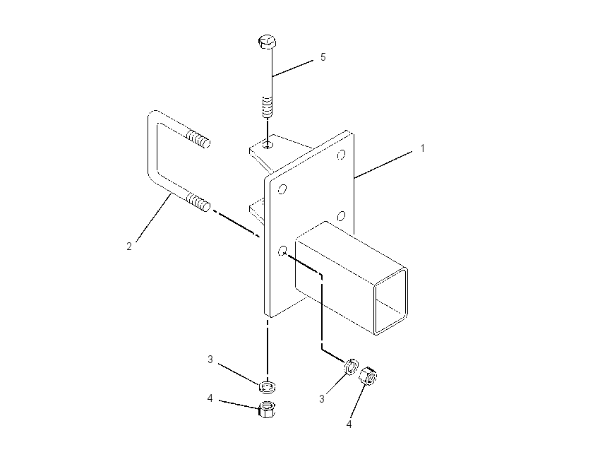 EXTENSION GP-CENTER FRAME 2144076 CAT
