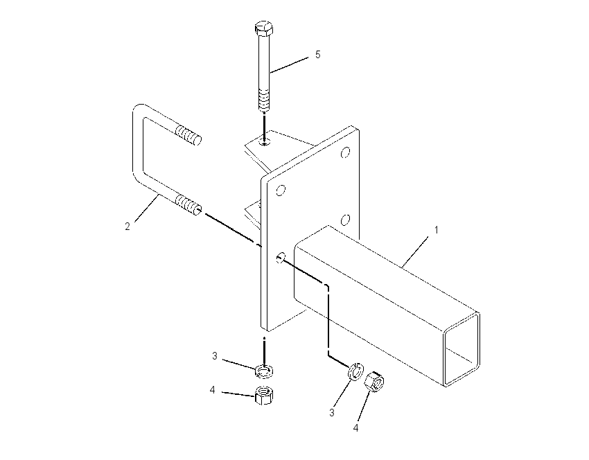 EXTENSION GP-CENTER FRAME 2143090 CAT