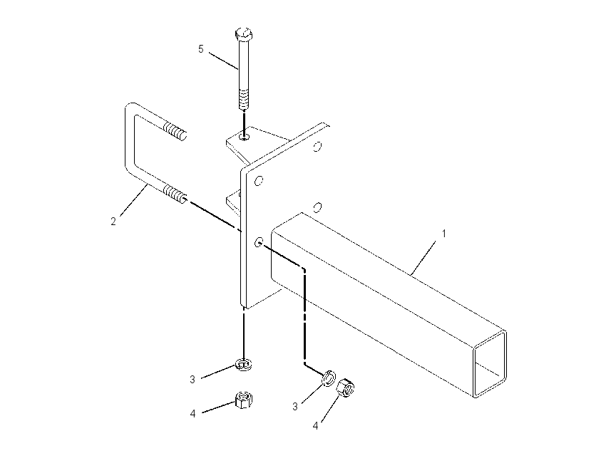EXTENSION GP-CENTER FRAME 2143081 CAT