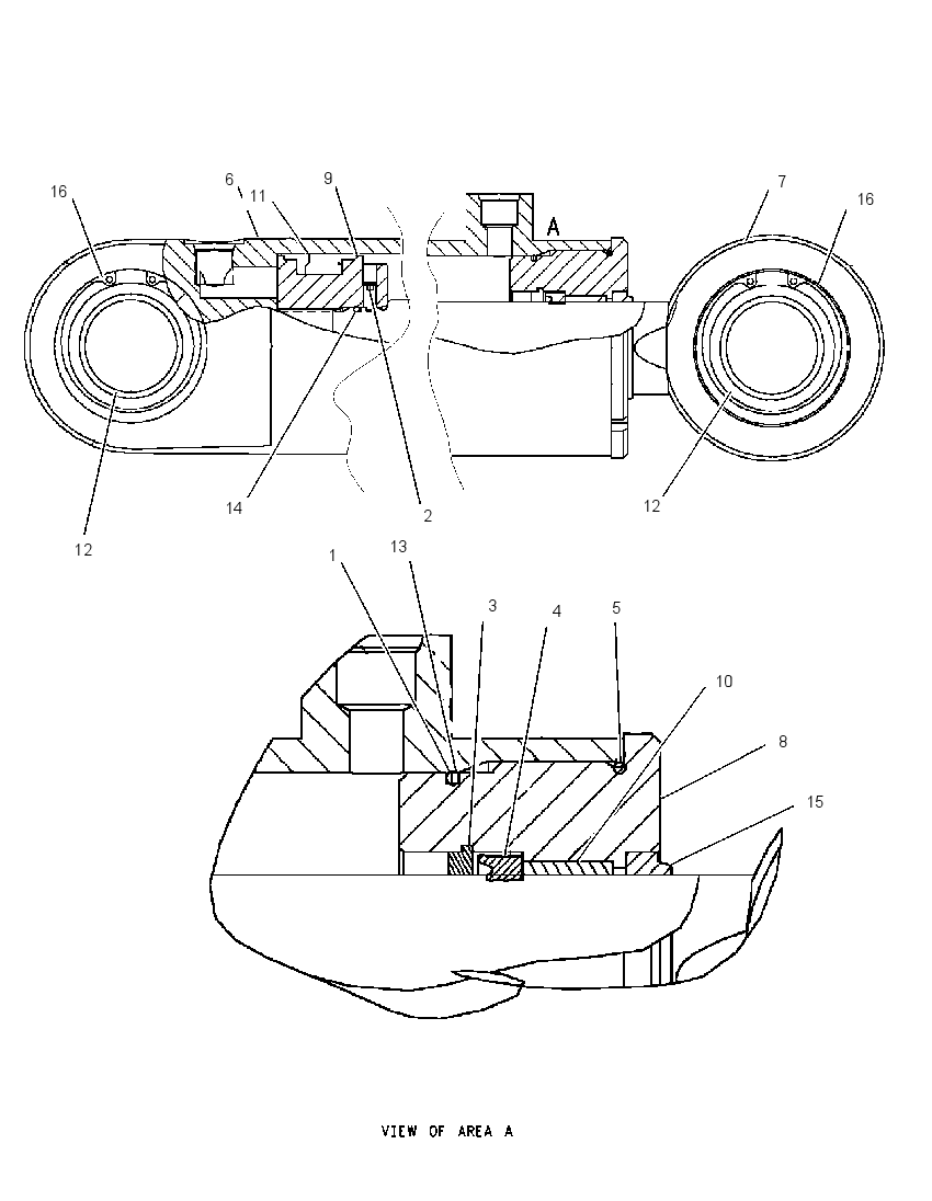 CYLINDER GP-COMPENSATING 1668013 CAT