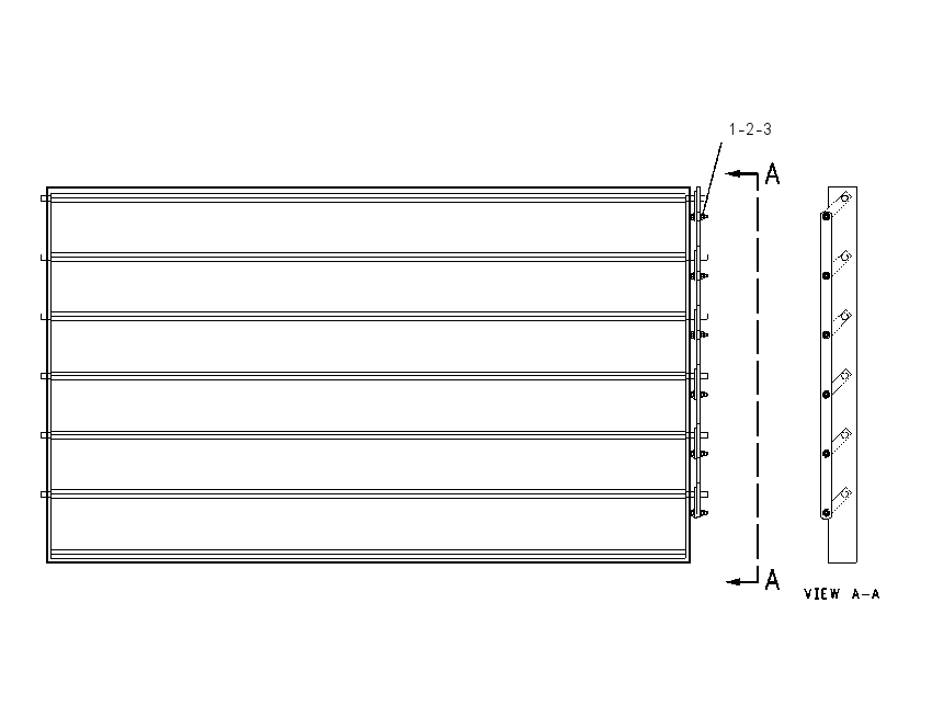LOUVER AS 1440315 CAT