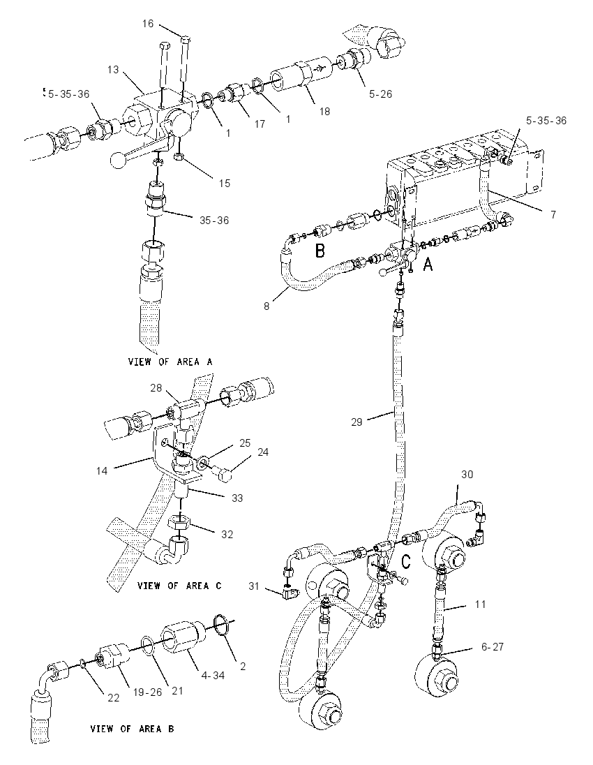LINES GP-SIDESHIFT LOCK 2044101 CAT