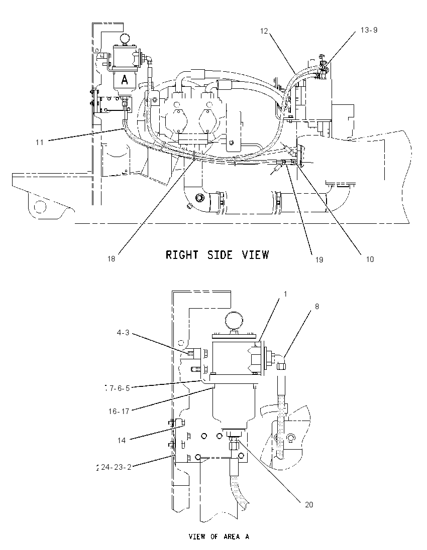 FILTER & LINES GP-HYDRAULIC 1933786 CAT