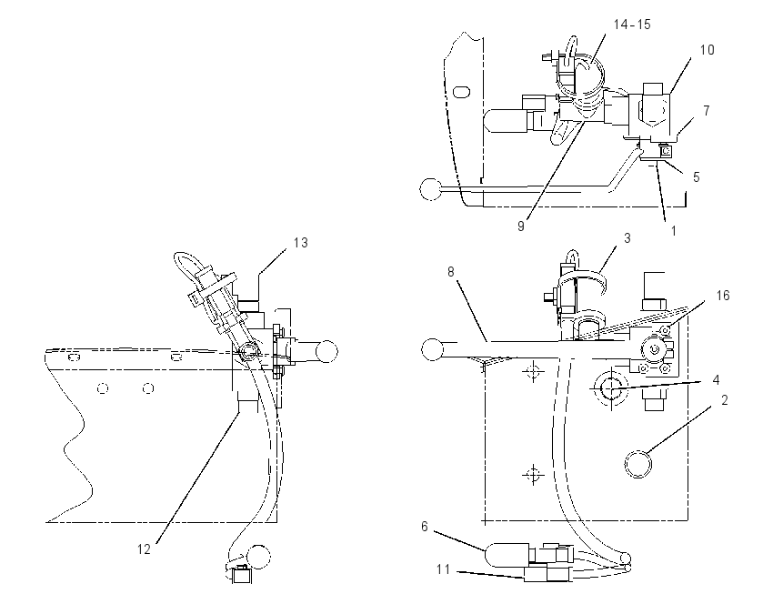 VALVE GP-SHUTOFF 2086642 CAT
