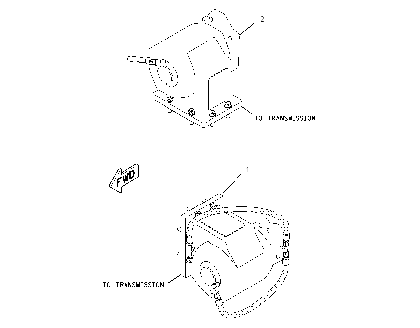 MOUNTING GP-POWER TAKE-OFF 2099249 CAT