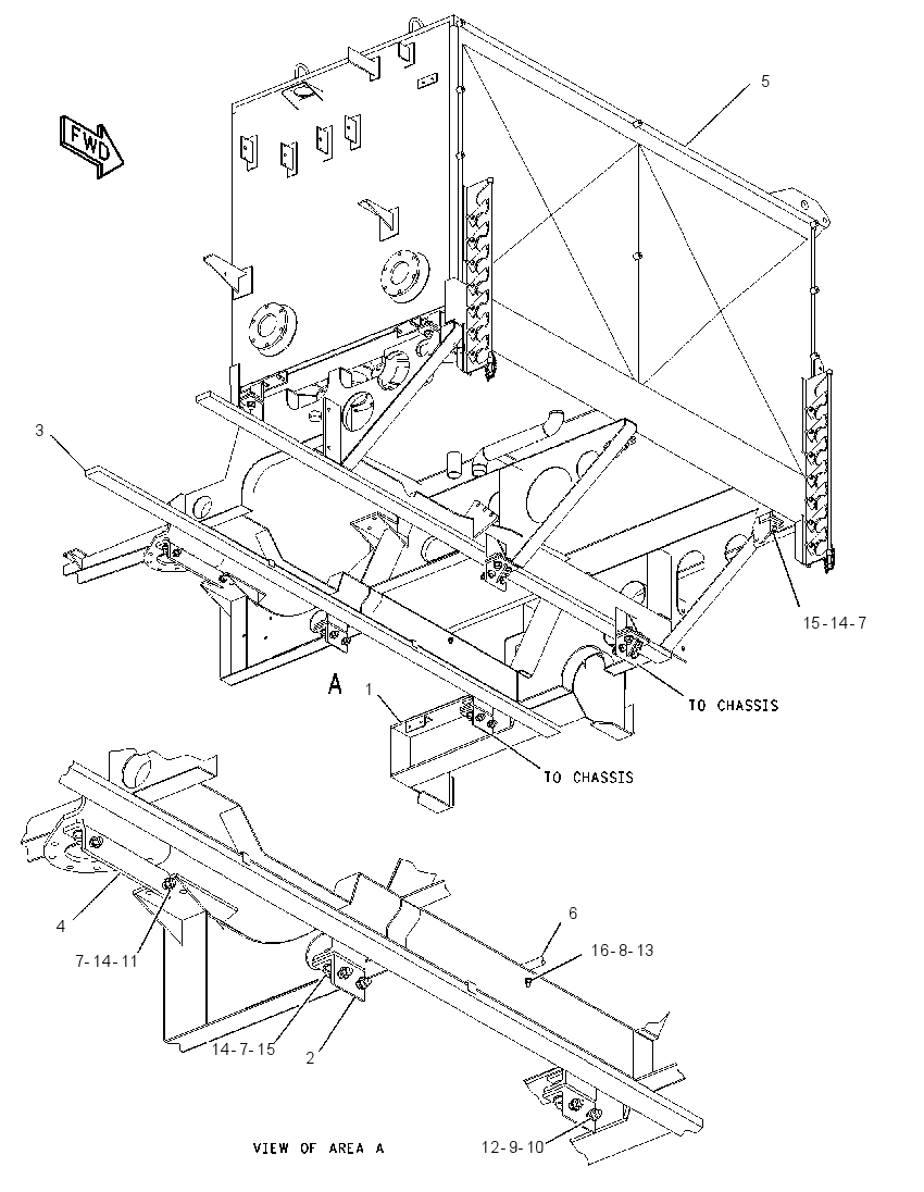 TANK & MOUNTING GP 1945492 CAT