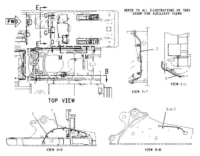 WIRING GP-BOOM 2021837 CAT