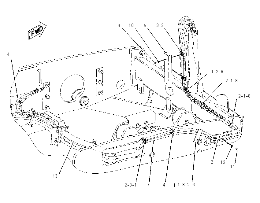 LINES GP-BLADE 1537141 CAT