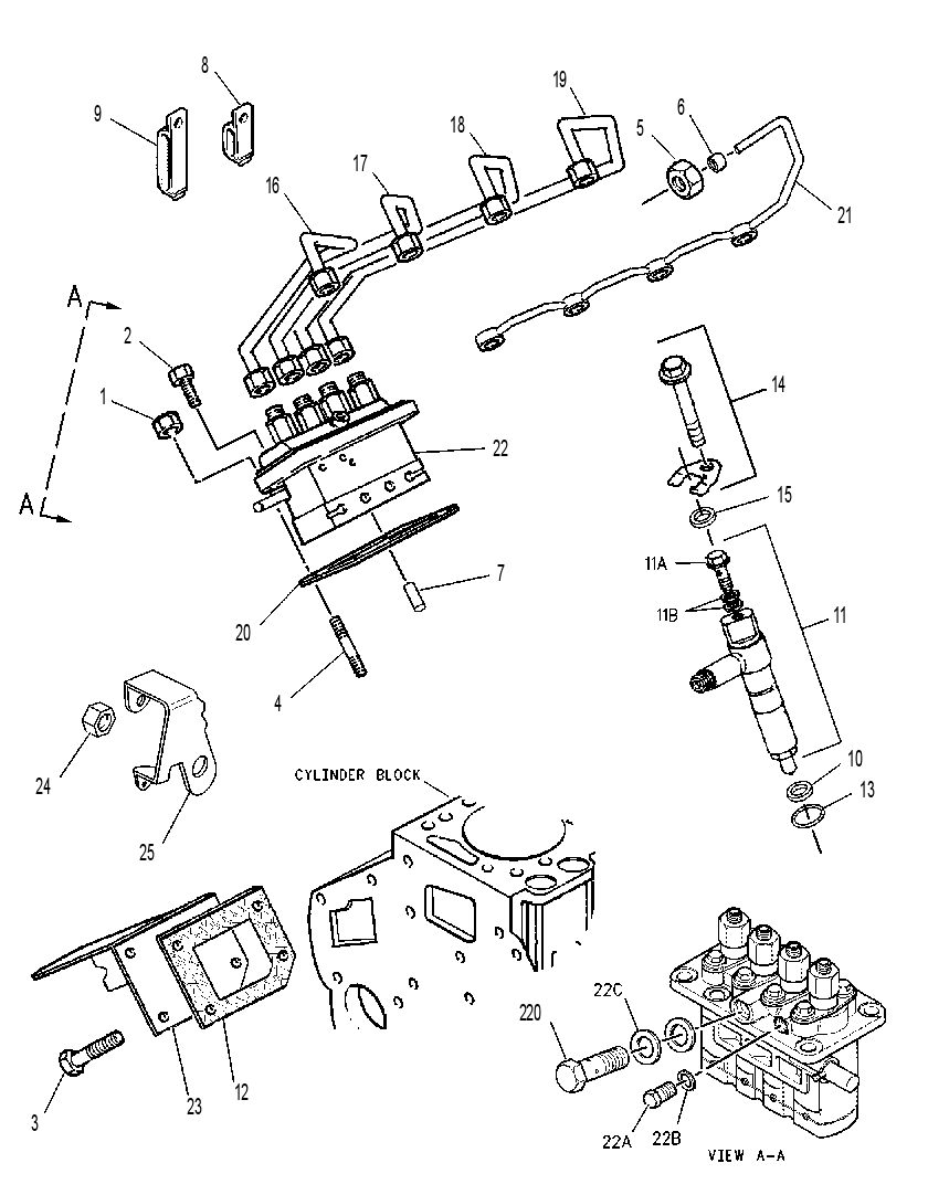 Топливный насос высокого давления 1774287 CAT