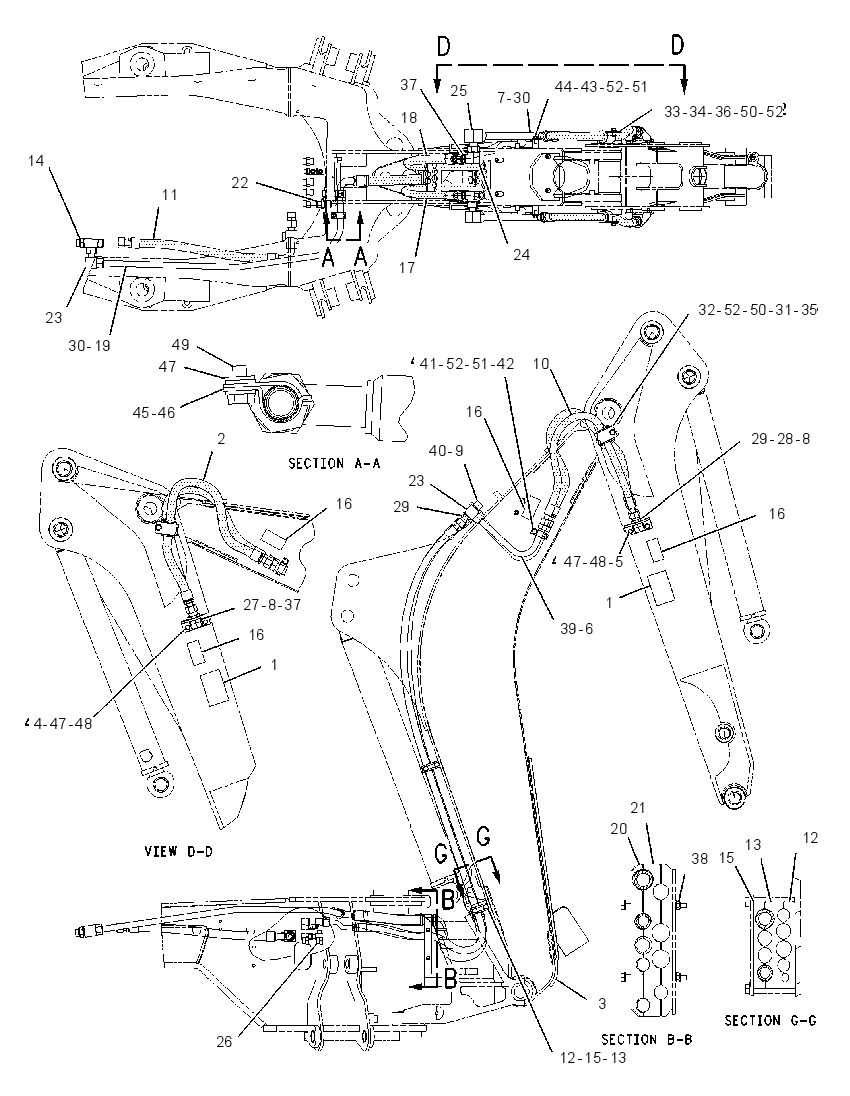 CONVERSION GP-AUXILIARY LINES 2108532 CAT