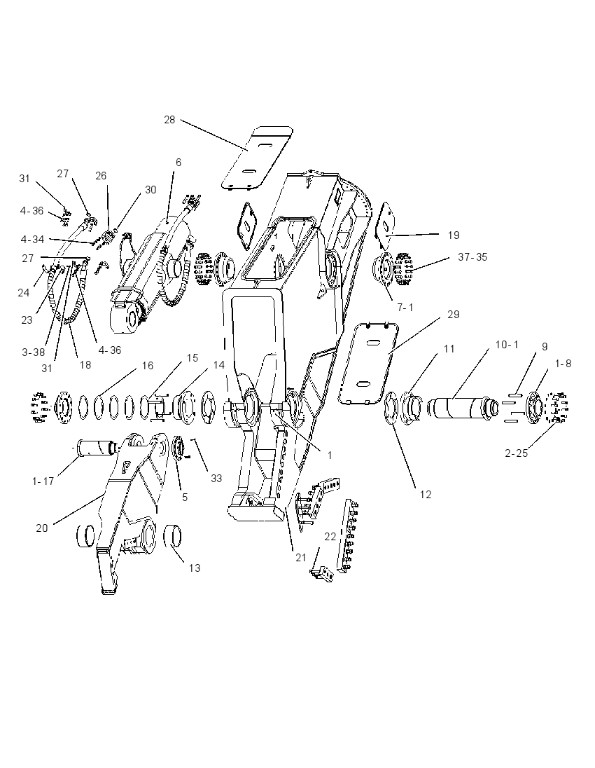 HOUSING GP-SHEAR 2178729 CAT