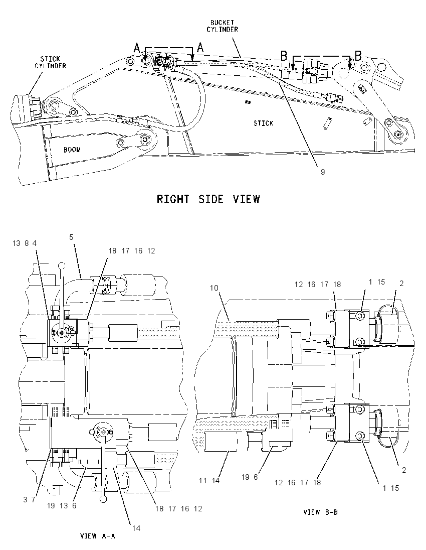 LINES GP-DIVERTER VALVE 1853444 CAT