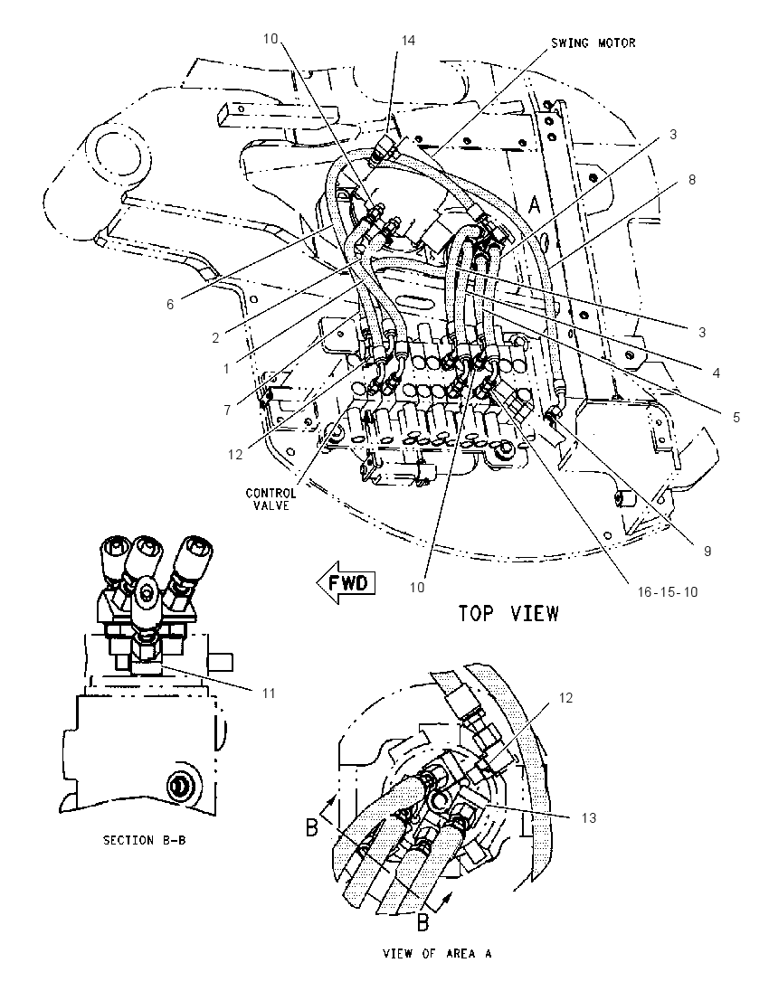 LINES GP-CONTROL 2130972 CAT