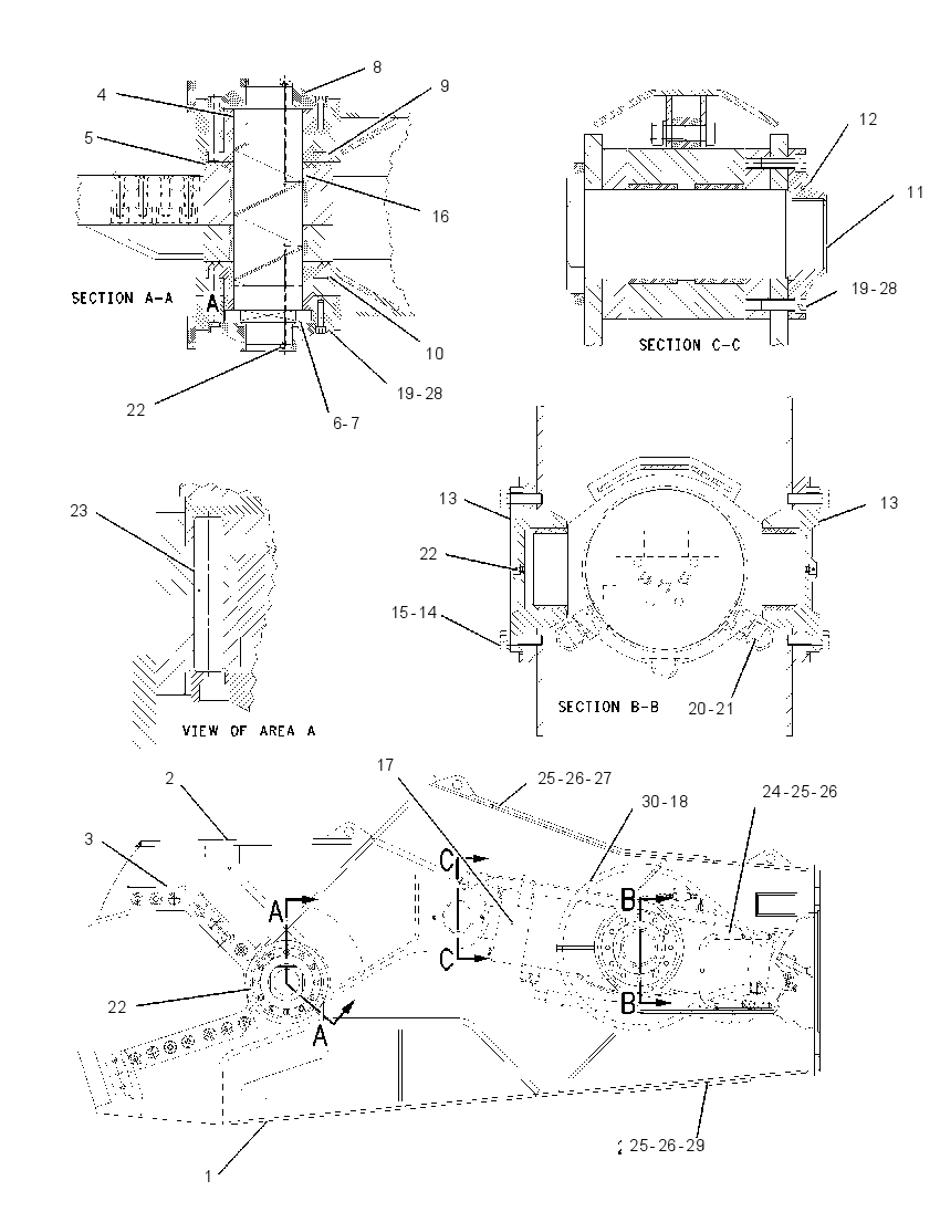 HOUSING GP-SHEAR 2109420 CAT