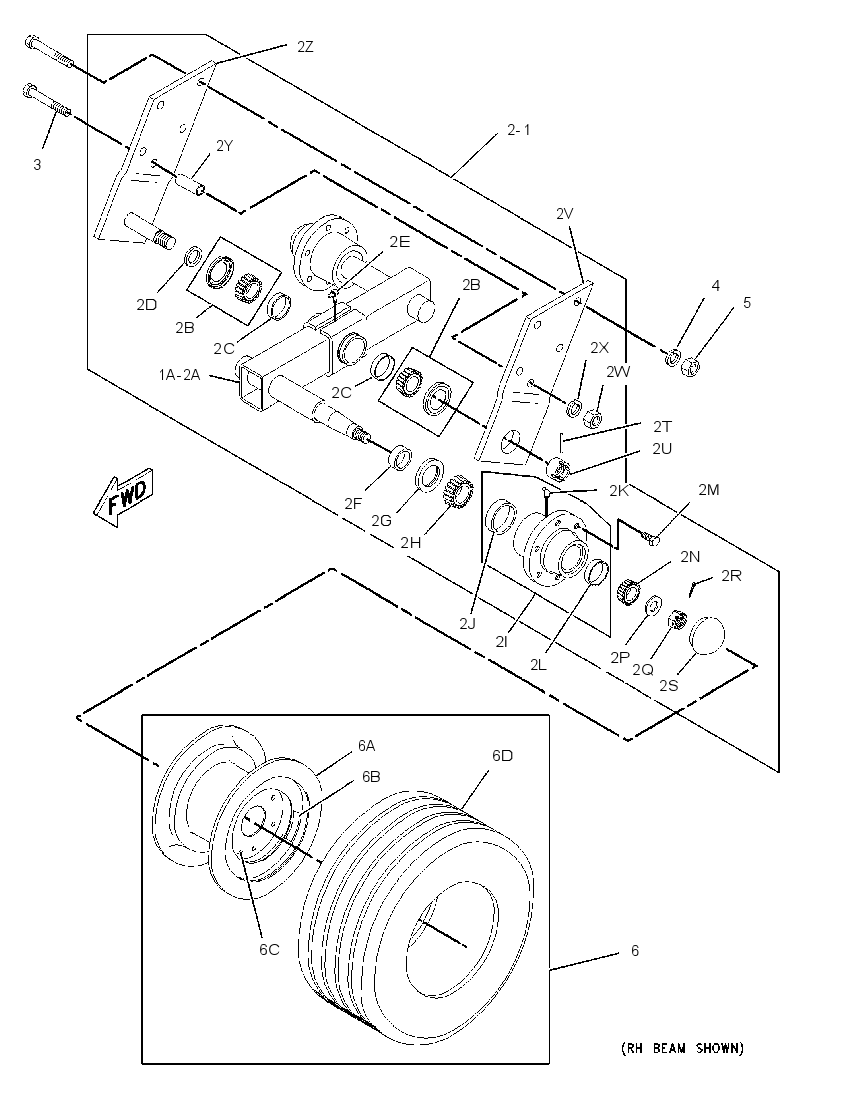 WHEEL & BEAM GP 2138353 CAT