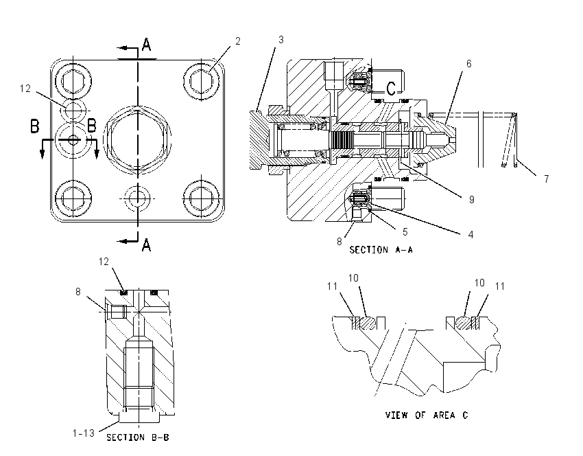 VALVE GP-MOTOR CONTROL 1910596 CAT
