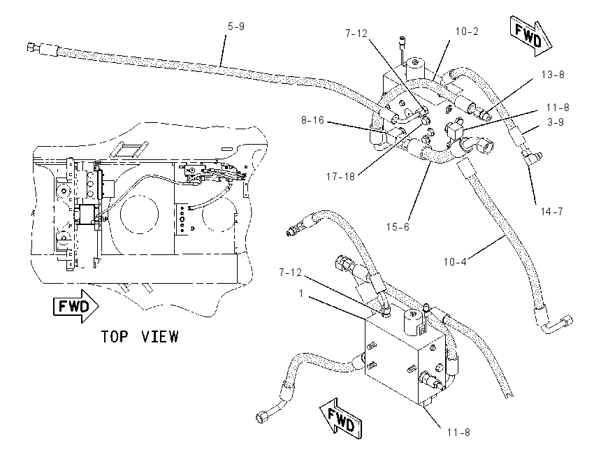 LINES GP-ATTACHMENT 2052366 CAT