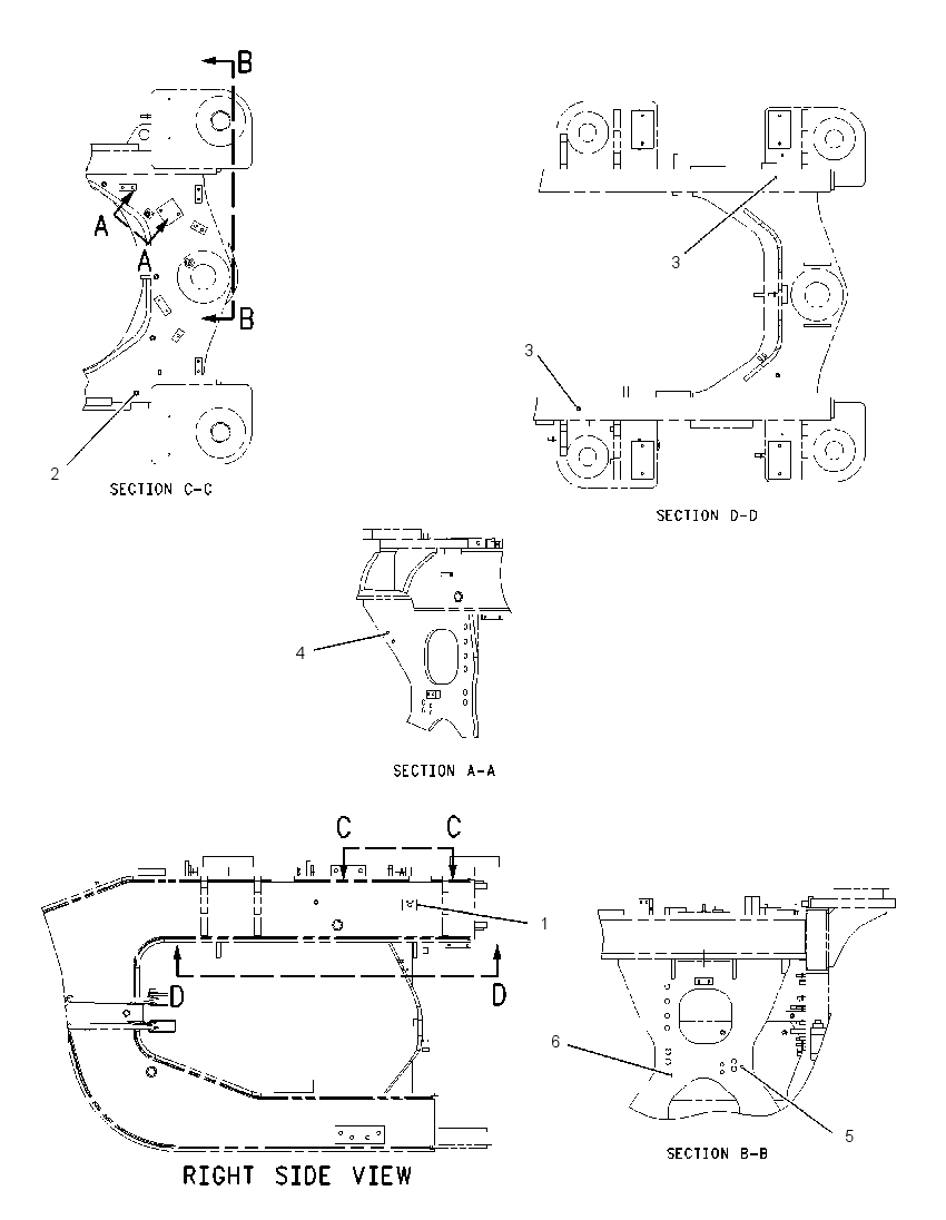 HARDWARE GP-REAR FRAME 1897984 CAT