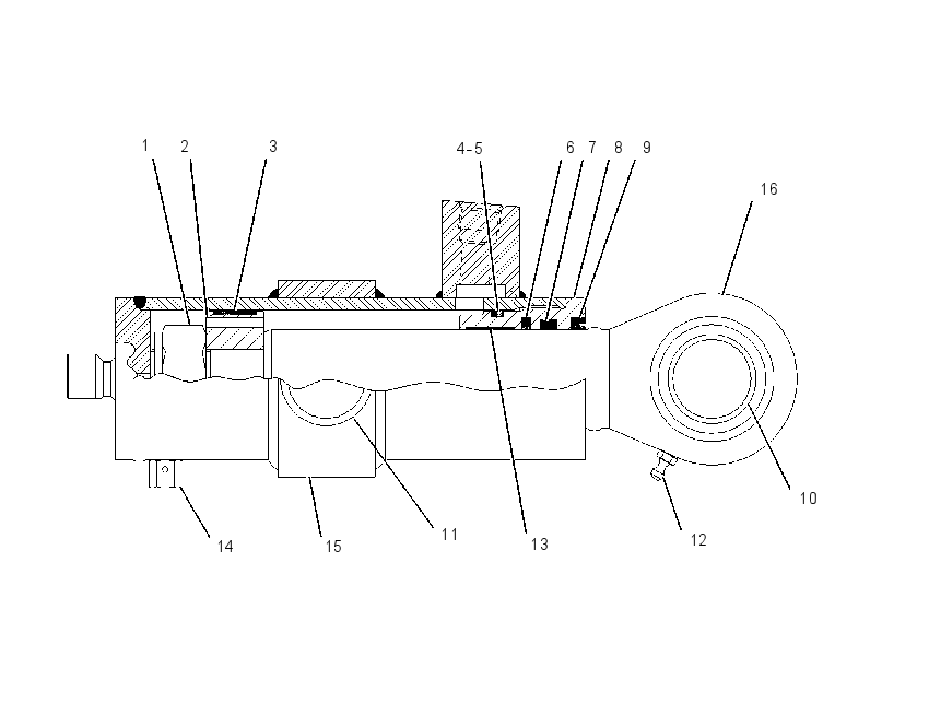 CYLINDER GP-SUSPENSION 1243844 CAT