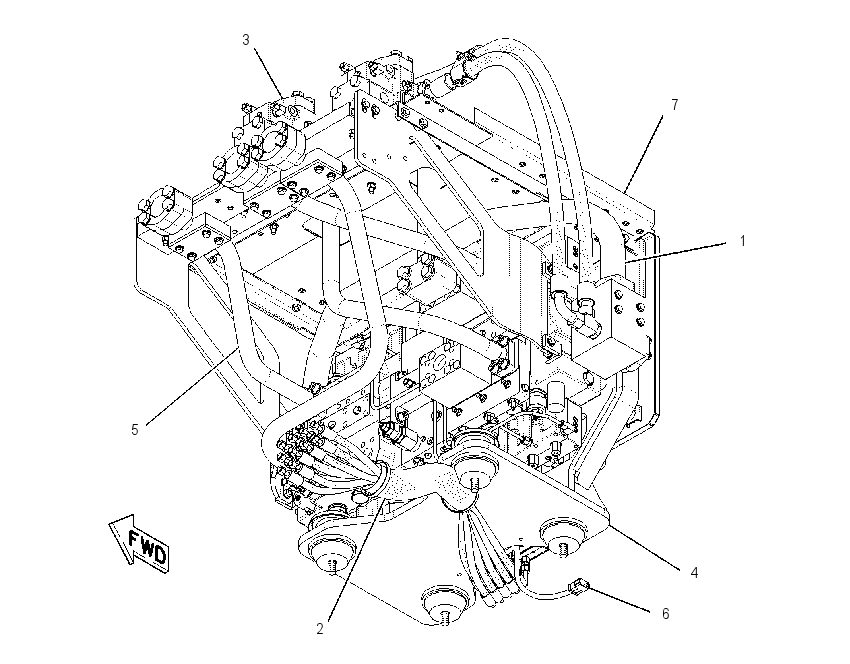 VALVE & MTG AR-IMPLEMENT 2149101 CAT