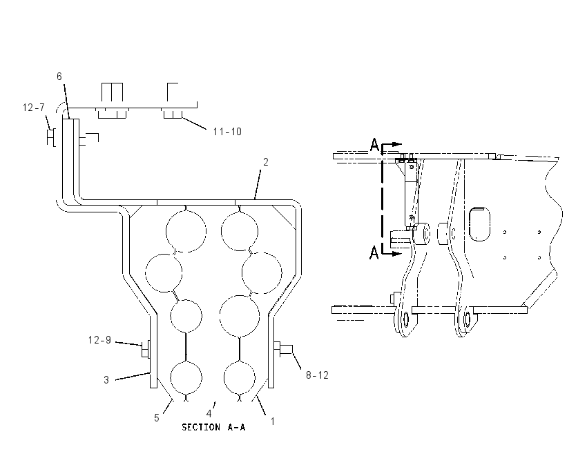 MOUNTING GP-LINES 2026015 CAT