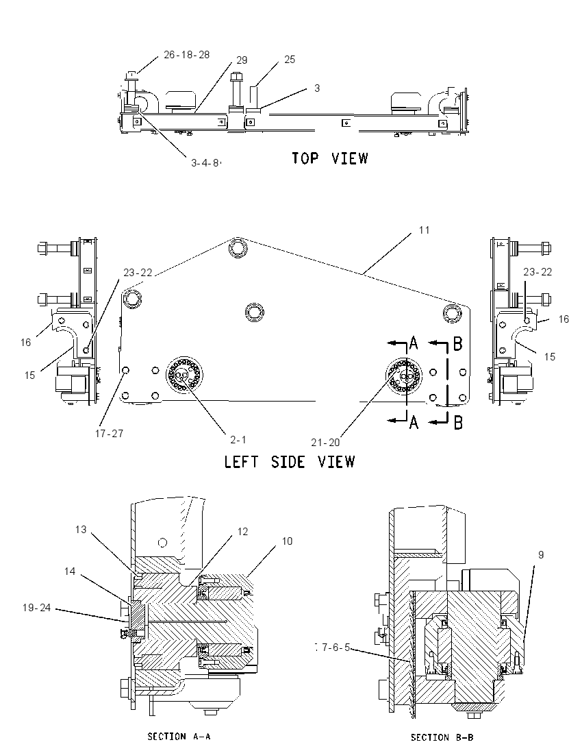 FRAME GP-EJECTOR 2046925 CAT