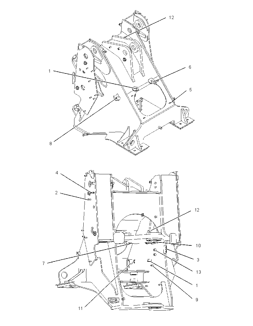 FRONT FRAME ASSEMBLY 1993810 CAT