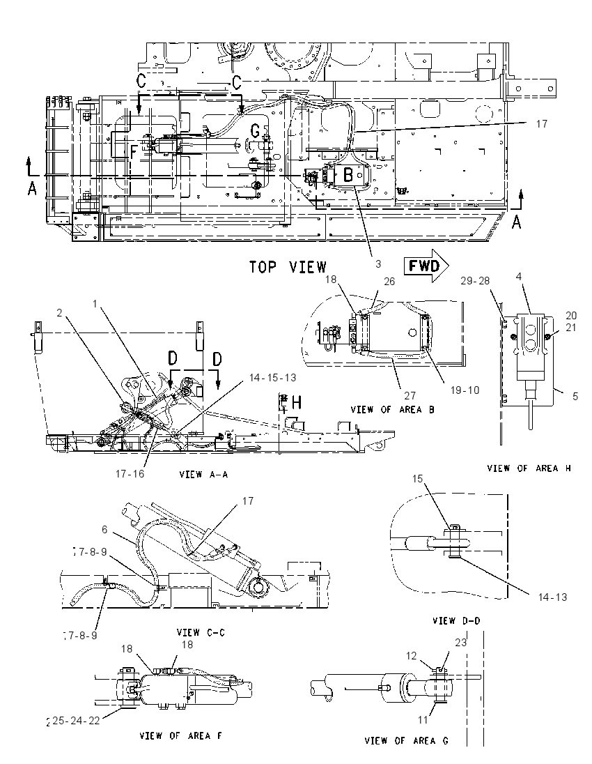 CONTROL GP-CAB TILT 2028763 CAT