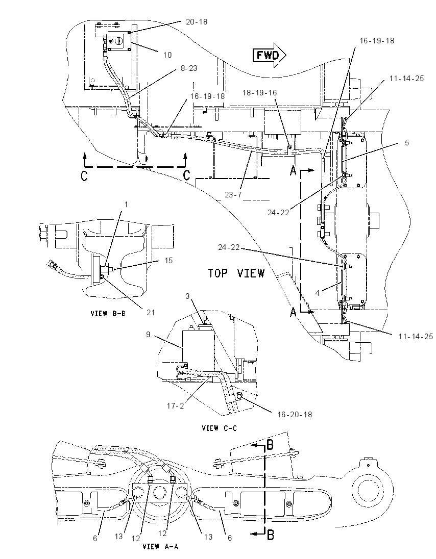 LUBRICATION GP-EQUALIZER BAR 2104719 CAT