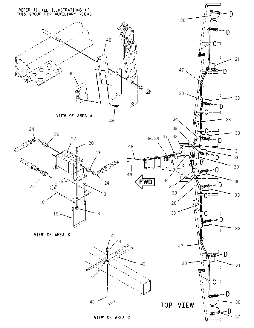 CYLINDER & LINES GP-ADJUST 2115370 CAT