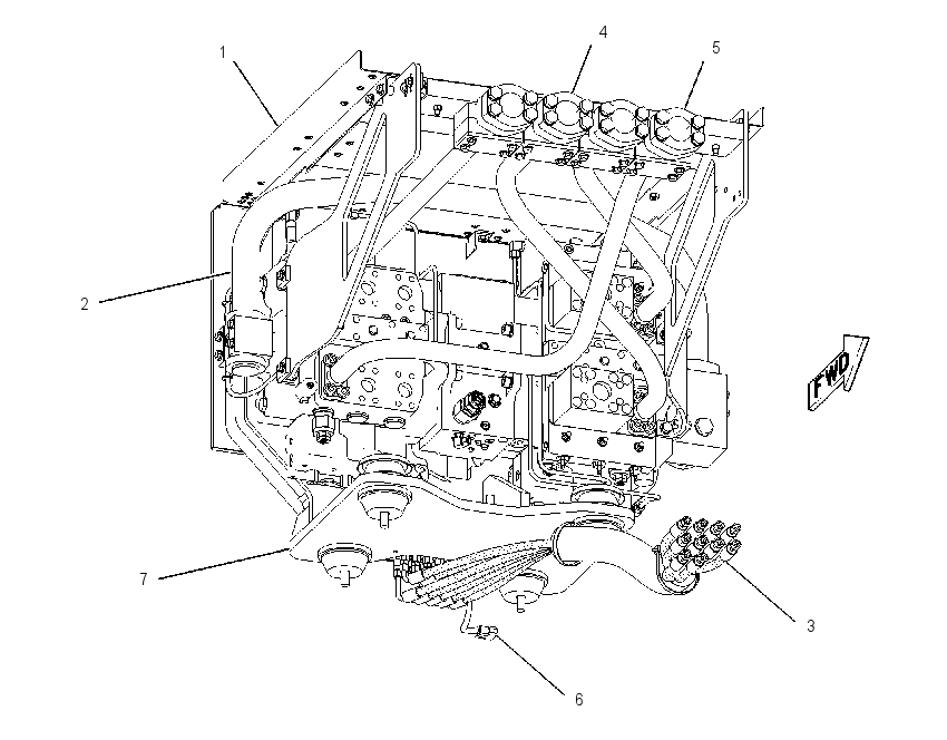 VALVE & MTG AR-IMPLEMENT 2149100 CAT