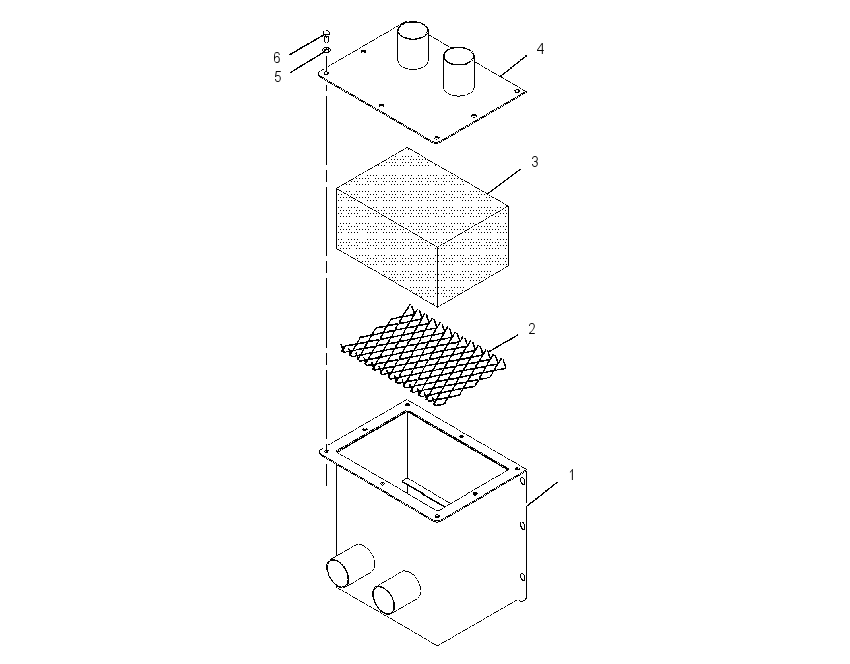 SEPARATOR GP-OIL 2084862 CAT