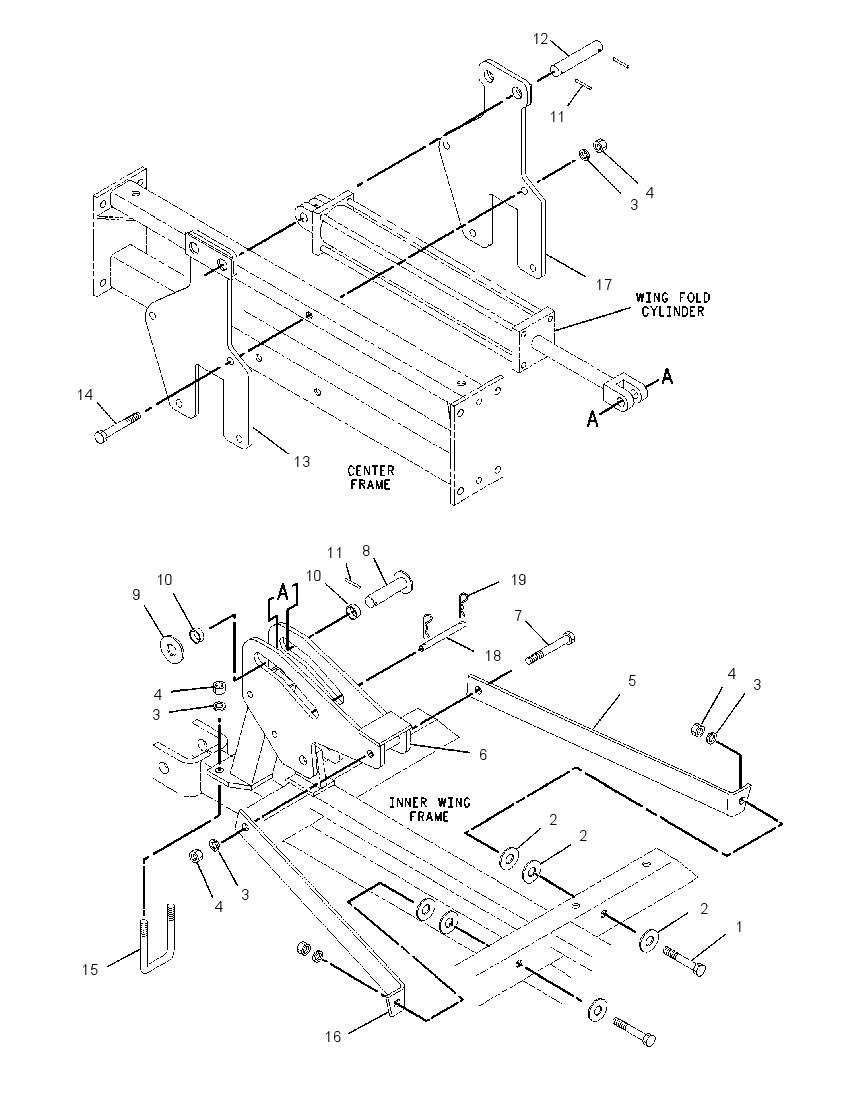 MOUNTING GP-FOLDING FRAME 2167763 CAT