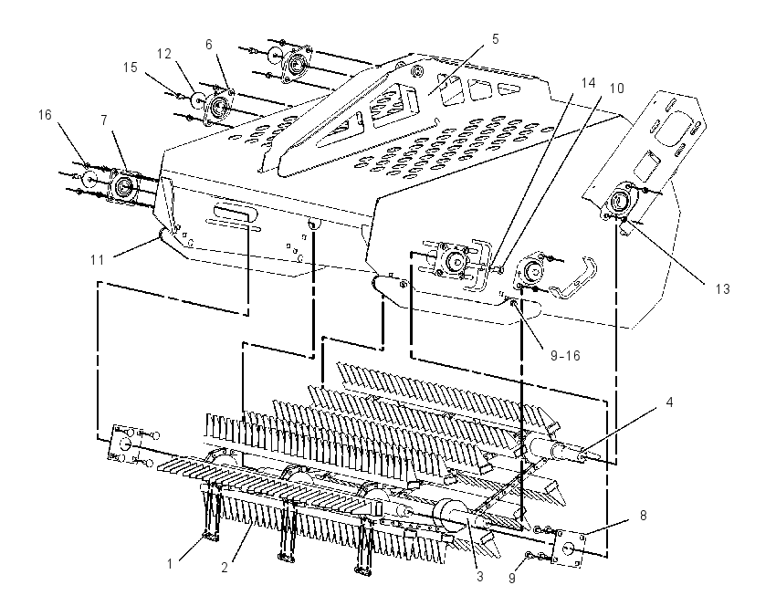 CONVEYOR GP-LANDSCAPE RAKE 1595358 CAT