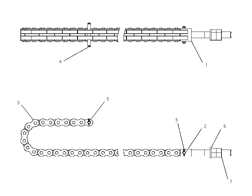 CHAIN GP-BOOM 2072671 CAT