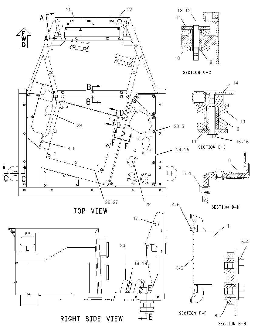 PLATFORM GP-CAB 2064680 CAT